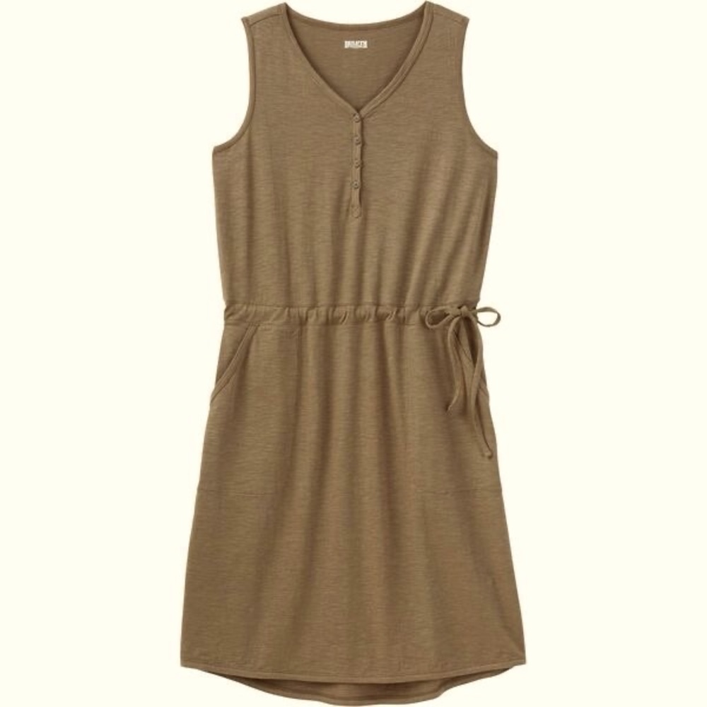 Duluth Trading Co. To n' Flow Jersey Dress Small